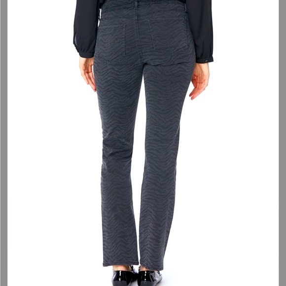 NYDJ Black and Grey Libya Zebra Jeans - Picture 3 of 7